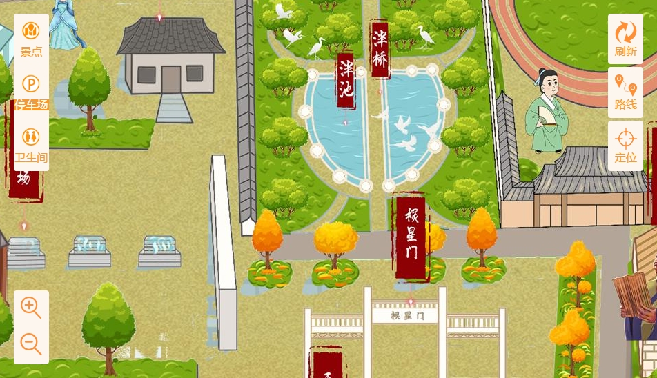 大姚手绘地图景区语音讲解导览系统：智慧景区建设的基石